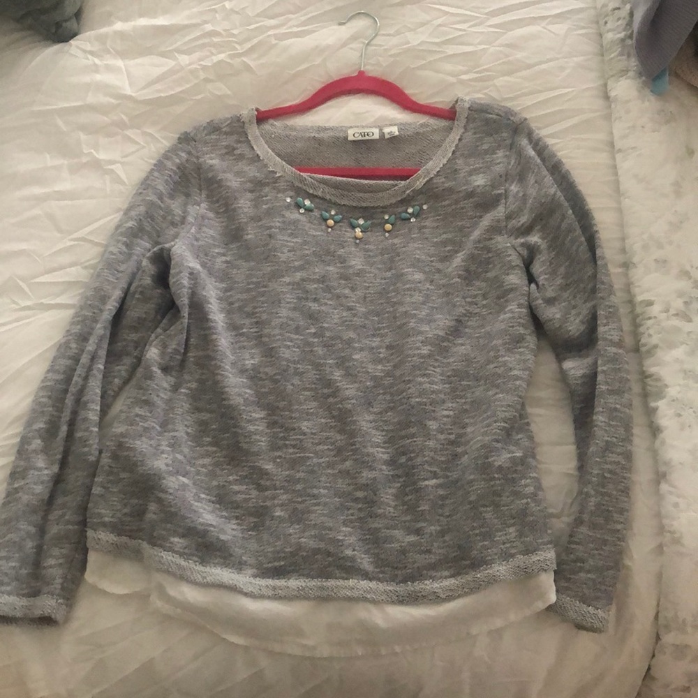 Grey sweater